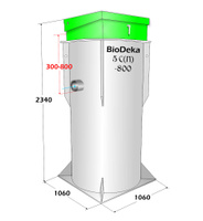 Биодека 3 п 600 монтажная схема